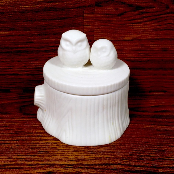 PARTYLITE OWL CANDLE HOLDER